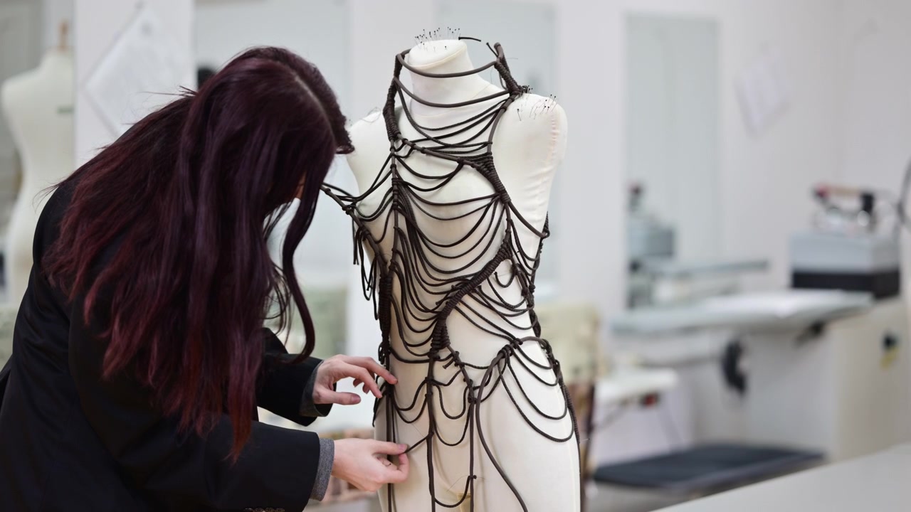 visual design in dress Ethereal Fashion Statement: Avant-Garde Dress Design - Ava: Vogue Ukraine