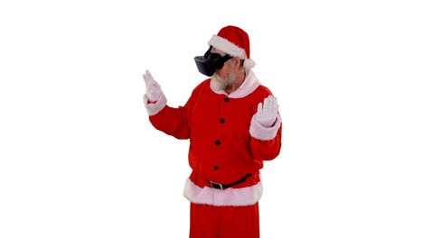 Papá-Noel-Usando-Gafas-Virtuales.