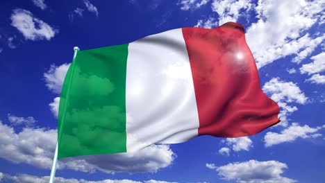 flag of italy (looping)