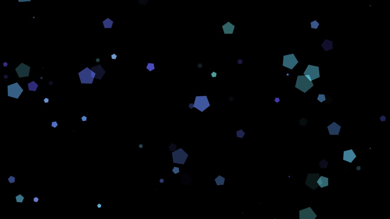 material de bucle de fondo gráfico de las hadas de las partículas brillantes