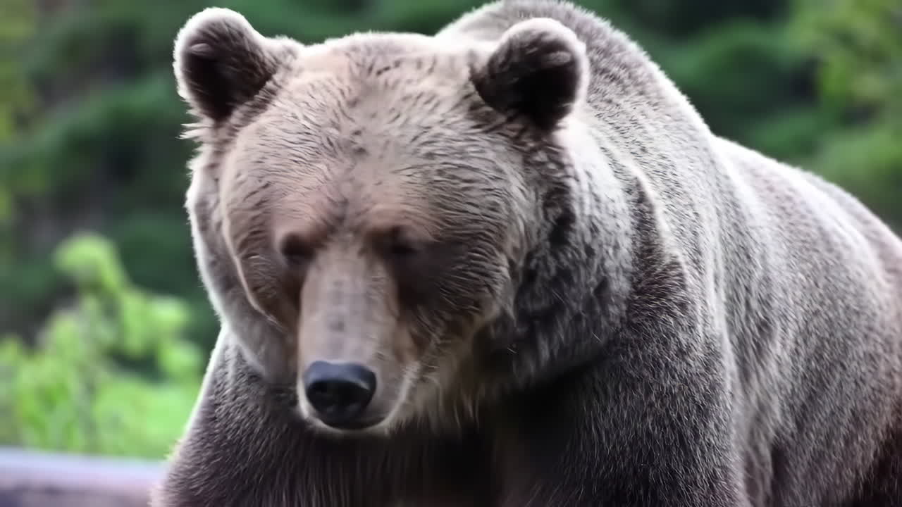 숲 속 의 그리즐리