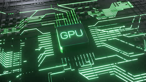 gpu em placa de circuito