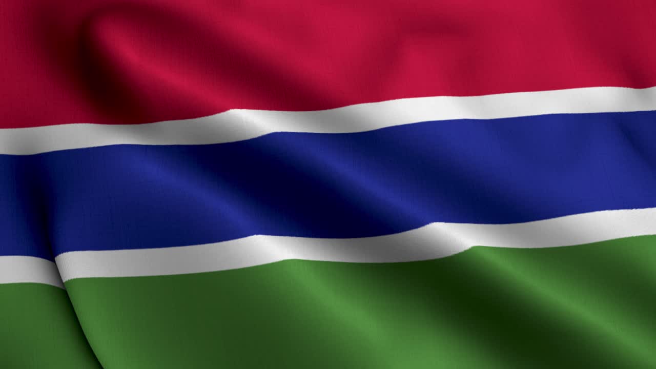 Gambia Flag