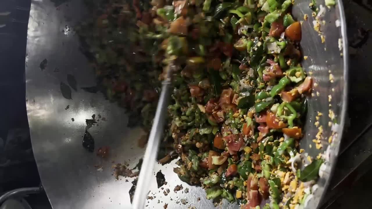 부르지 달 ⁇  준비 - 스트리트 푸드 인도