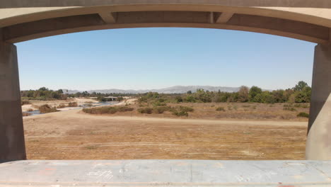 epic aerial reveal of the sepulveda dam