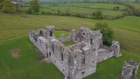 hill of slane is traditionally regarded as the location where st patrick lit the first pascal fire in 433 ad in defiance of pagan king laoighre, the king of tara