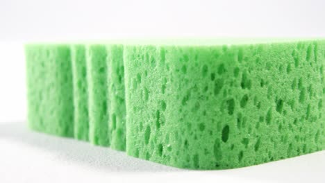 Close-up of cleaning sponge