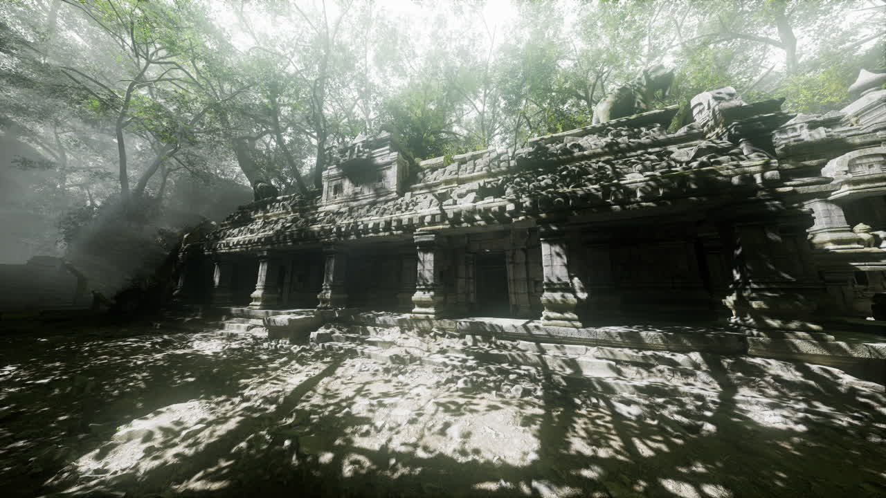 templo perdido en la jungla.