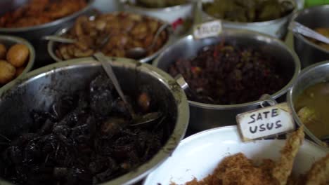 sega jamblang or nasi jamblang is a typical food from cirebon, west java