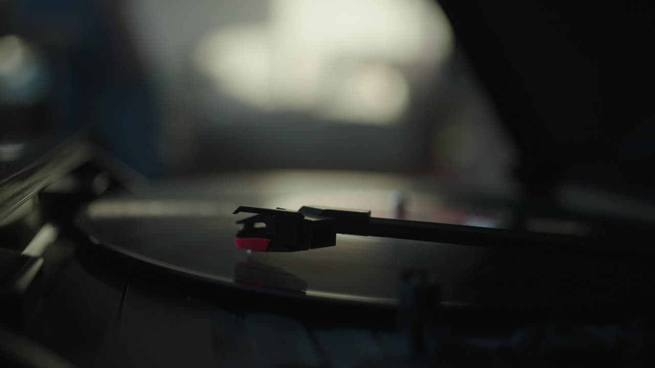 빈티지 레코드 플레이어