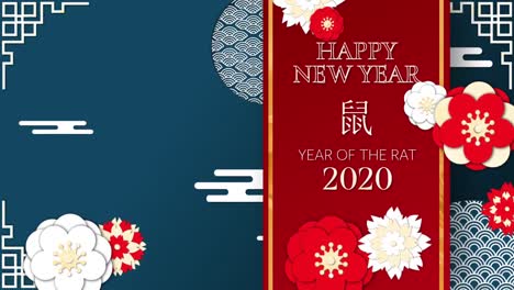 Chinese-new-year-animation-with-white-letters-on-a-banner