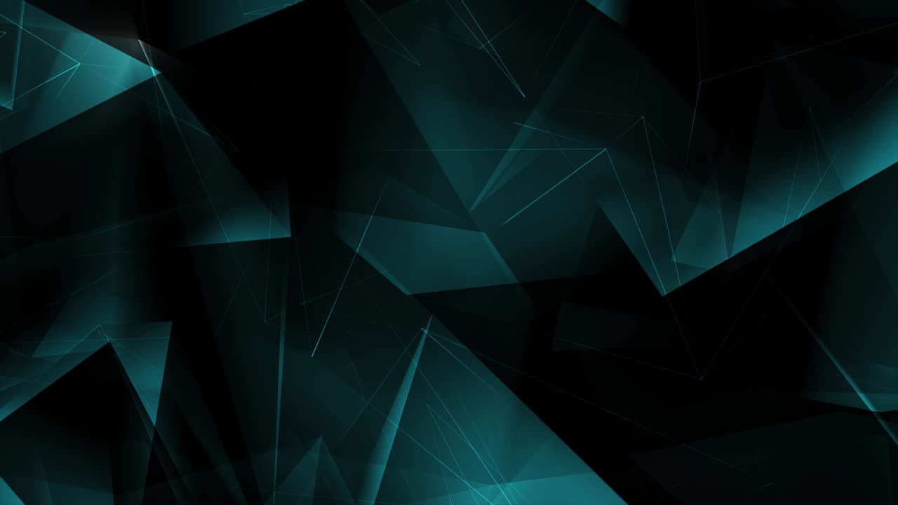 Abstract technology futuristic blue Loop background plexus particle. glow connection lines, dots