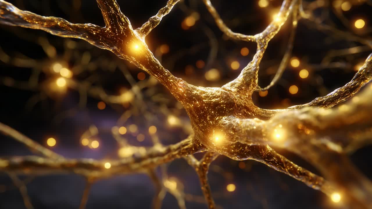 A Stunning Close-Up View of Neural Networks: Exploring the Intricate Beauty and Complexities of Neurons and Their Glowing Connections in a Vibrant and Detailed Visualization