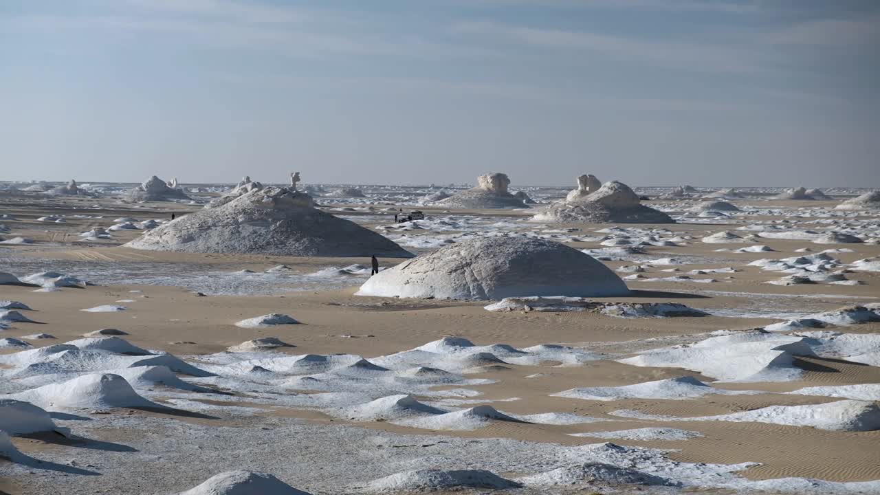 белая пустыня - черная пустыня в египте
