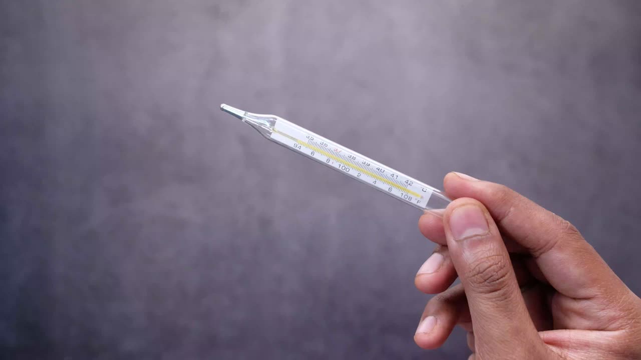 손 잡고 온도계