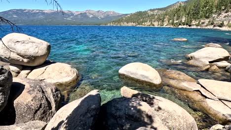 hermoso paisaje del lago tahoe