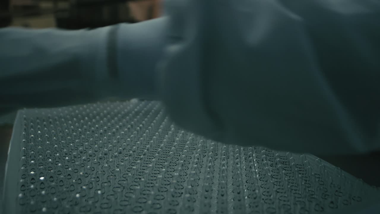 investigación de análisis de sustancias medicinales en un hospital moderno