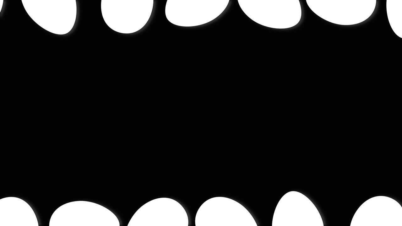 알파 채널: 달을 굴리는 아름다운 부활절 배경과 복사 공간, 루프.