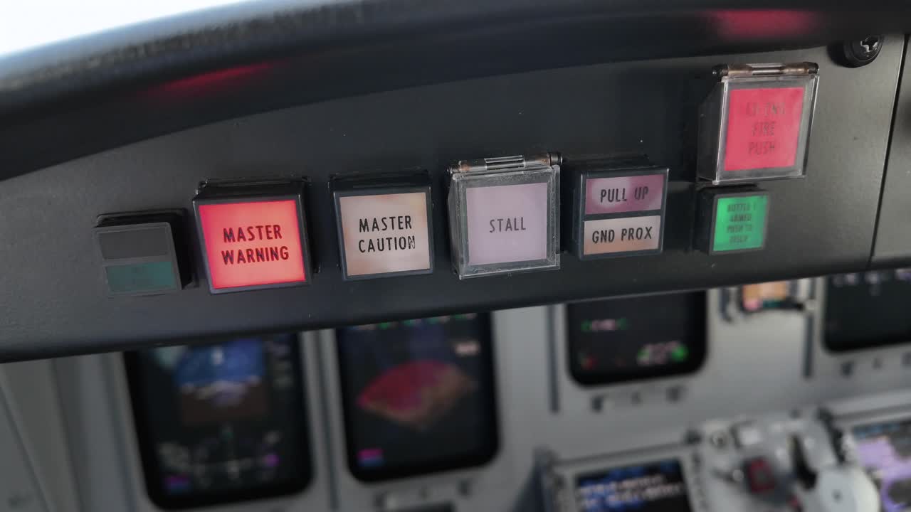 simulación de una emergencia en vuelo