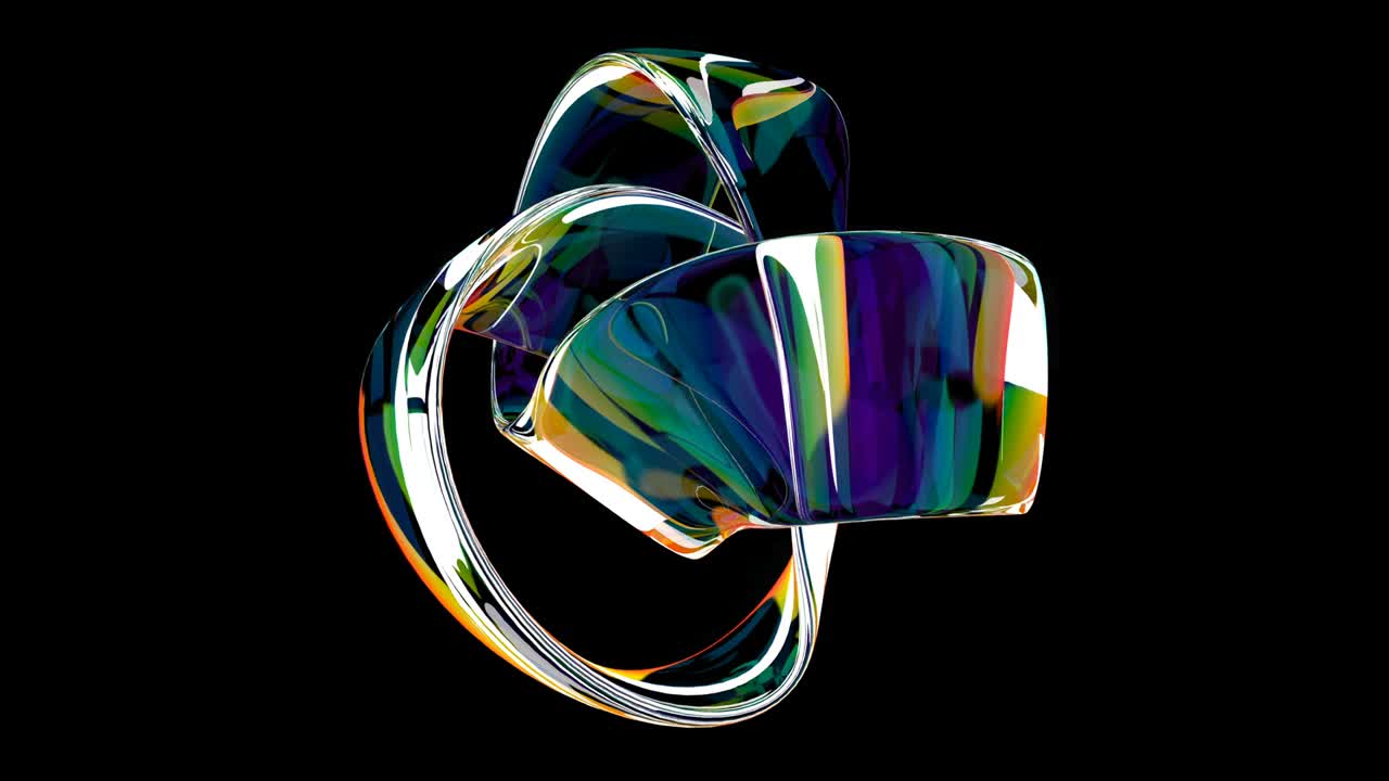 레인보우 노트 (rainbow knot) 는 비즈니스 모던 (business modern) 의 미니멀 모션 컨셉으로 4k를 원활하게 루프할 수 있다.