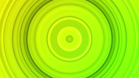 concentric circles geometric green abstract background
