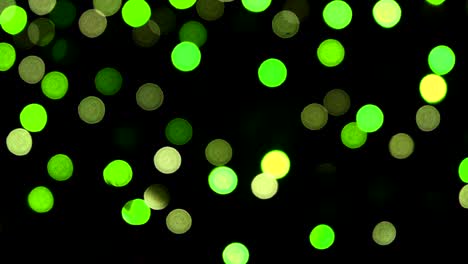 iluminación de bokeh