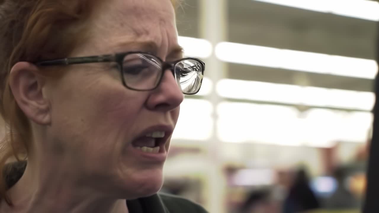 Emotions in Conflict: A Deeply Charged Moment Captured in Two Frames Illustrating the Intensity of Human Expression and Vulnerability