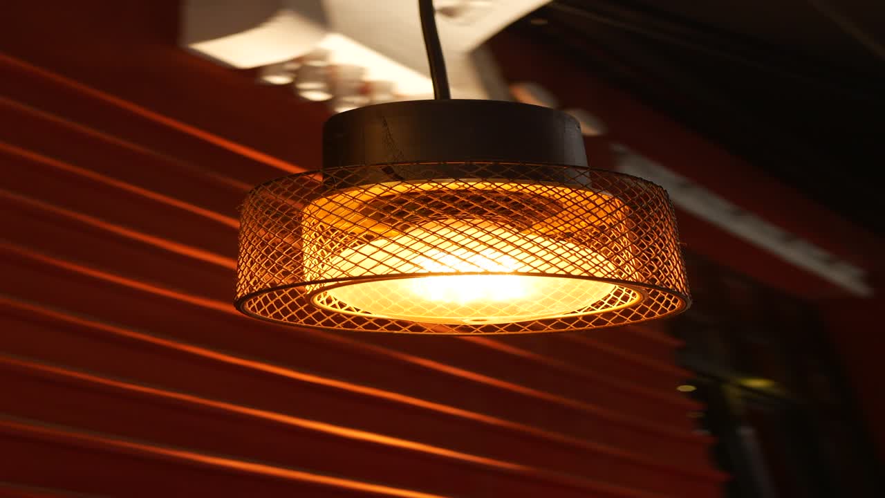 빈티지 매달린 램프