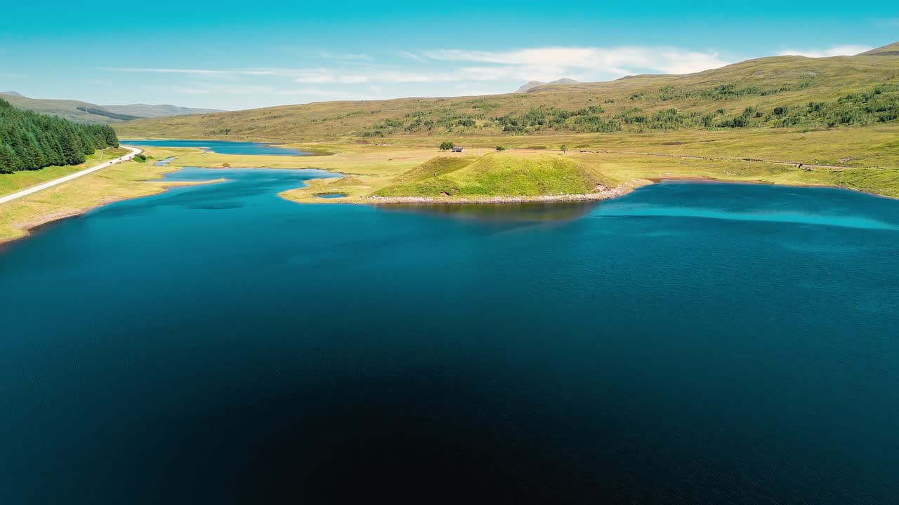 Scenic Lake and Mountain Landscape