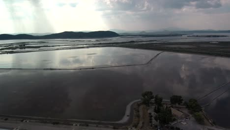 Alykes-the-Hellenic-saltworks-located-outside-of-Mesolongi-in-Greece