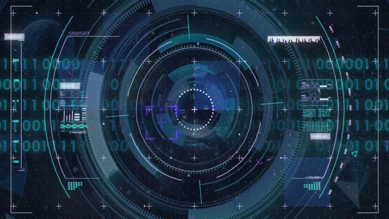Animation of scope scanning over data processing