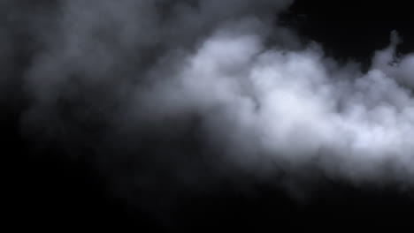 immersive mesmerising spooky thunder halloween smoke cloud vfx insert element in hd slow-motion