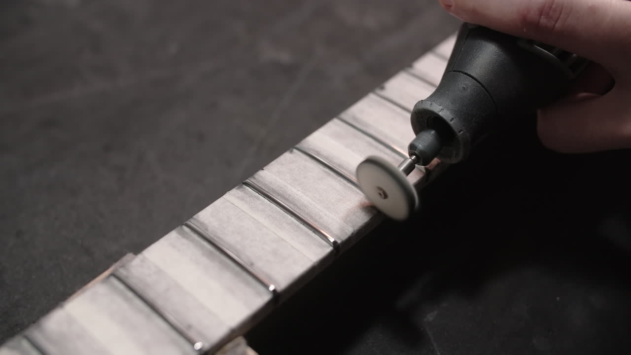 Guitar Neck Repair and Finishing