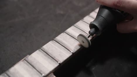 guitar neck repair and finishing
