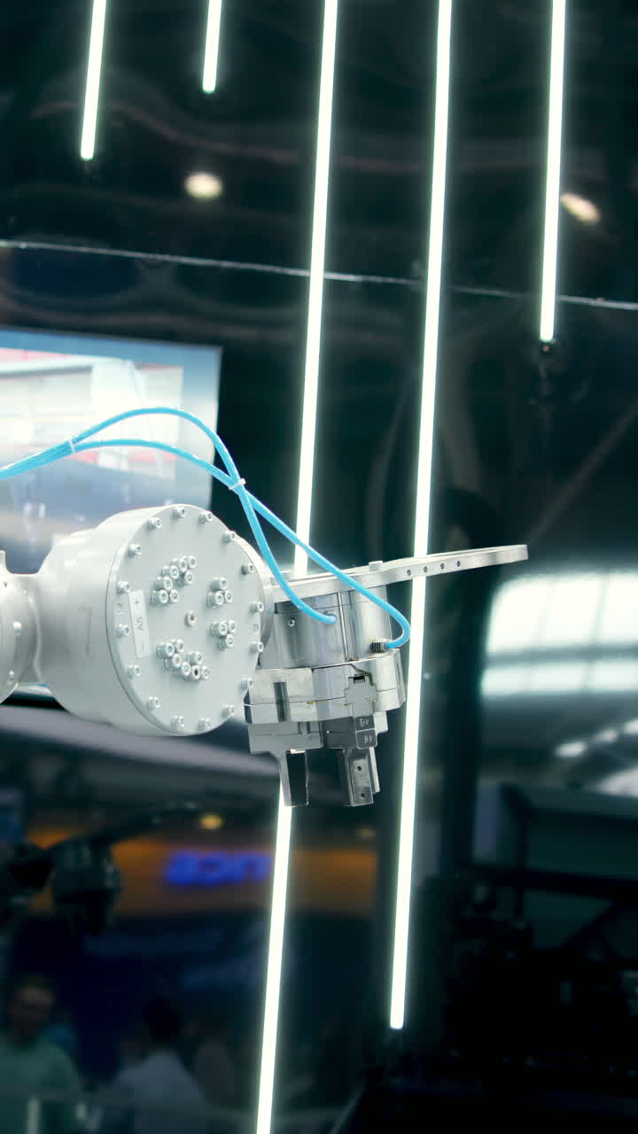 Robotic Arm in Industrial Setting