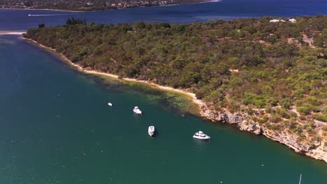 point walter australia aerial drone fly over park to perth