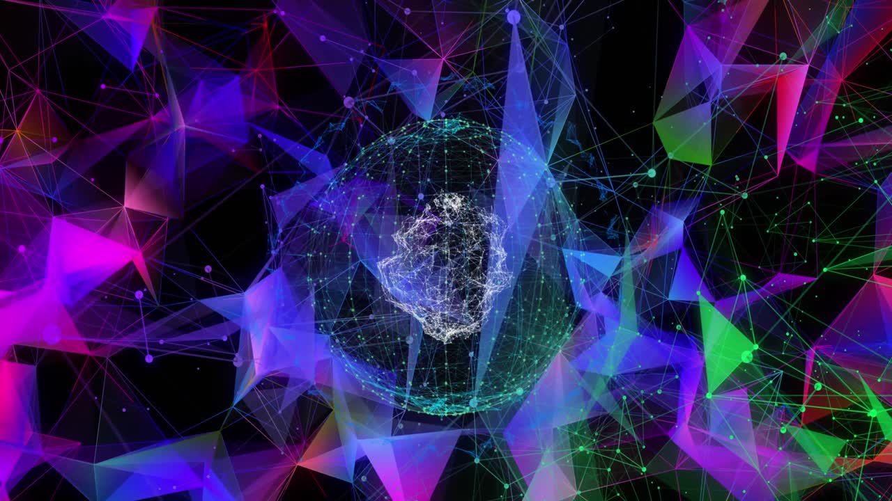 redes de plexo contra el globo de la red de conexiones