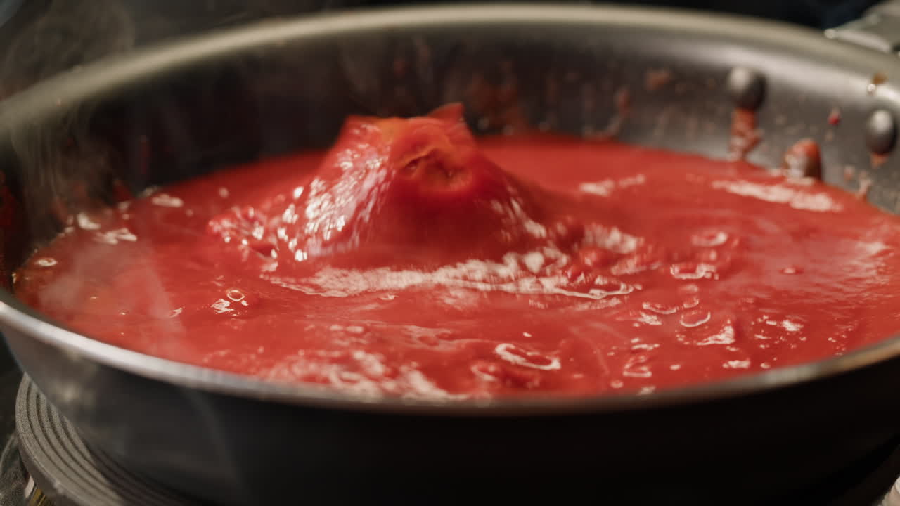 요리 토마토 소스