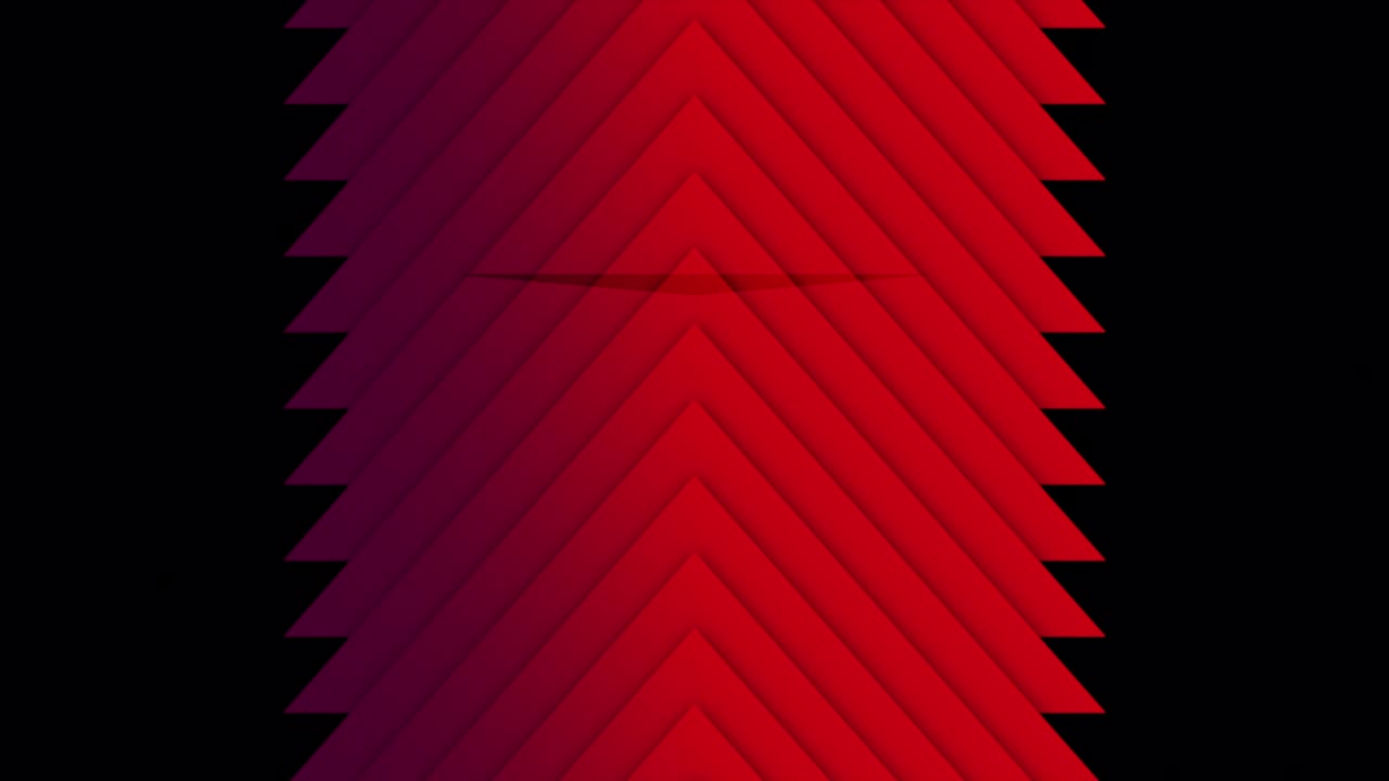 그라디언트 빨간 줄무와 삼각형