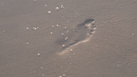 Footprint-on-the-sand-with-wave-reaching-it