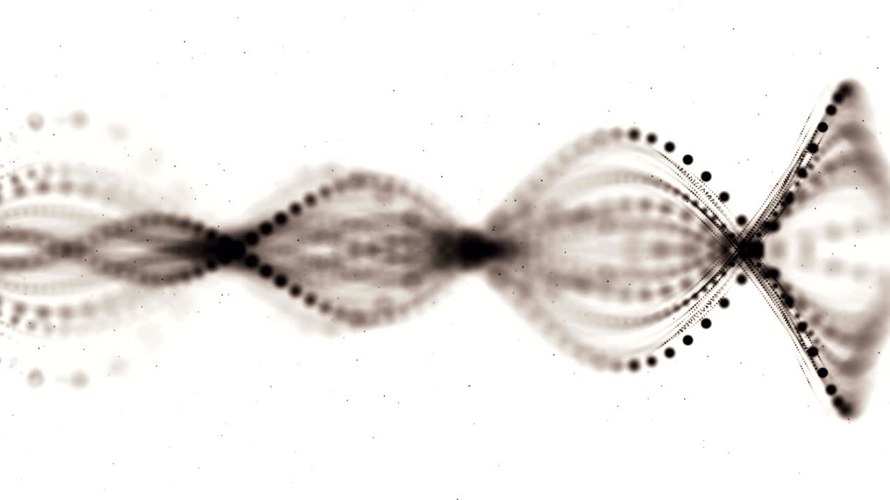 animación abstracta con bucle (blanco y negro)