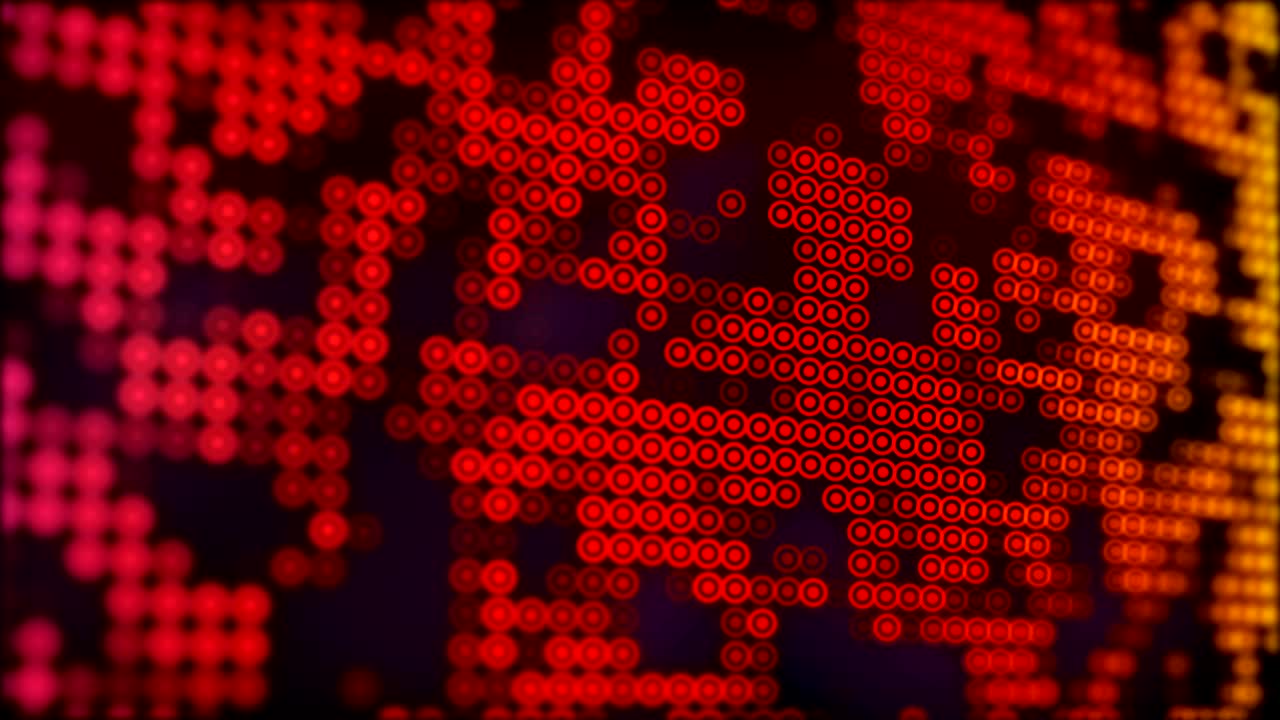 원 추상 파란색 배경