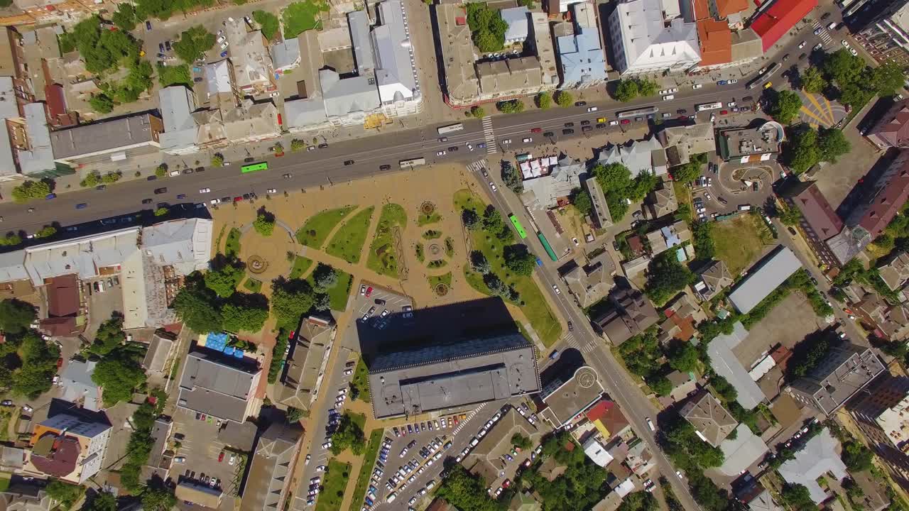 zona con parterres de flores y fuentes 02