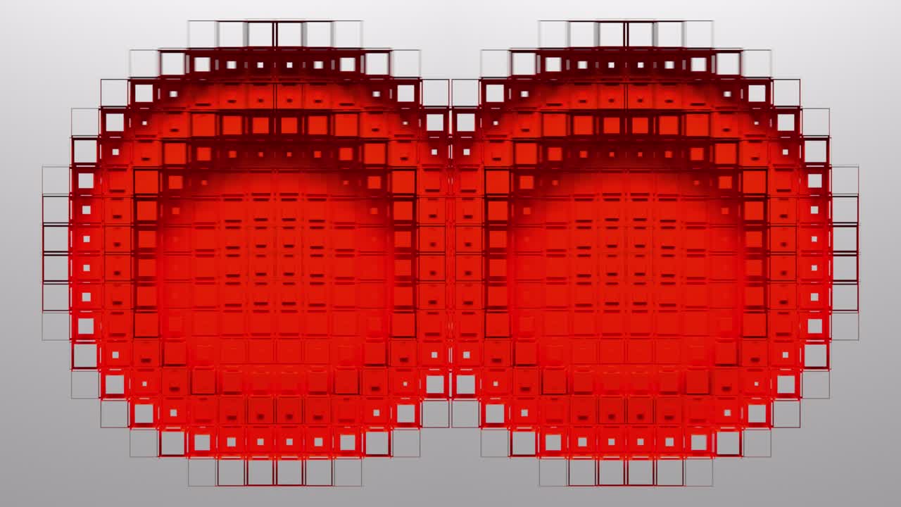 이중 원형 구과 반지
