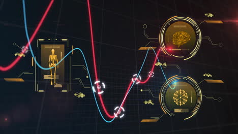 animation of science data processing over diagrams