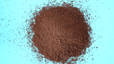 coffee grounds spill