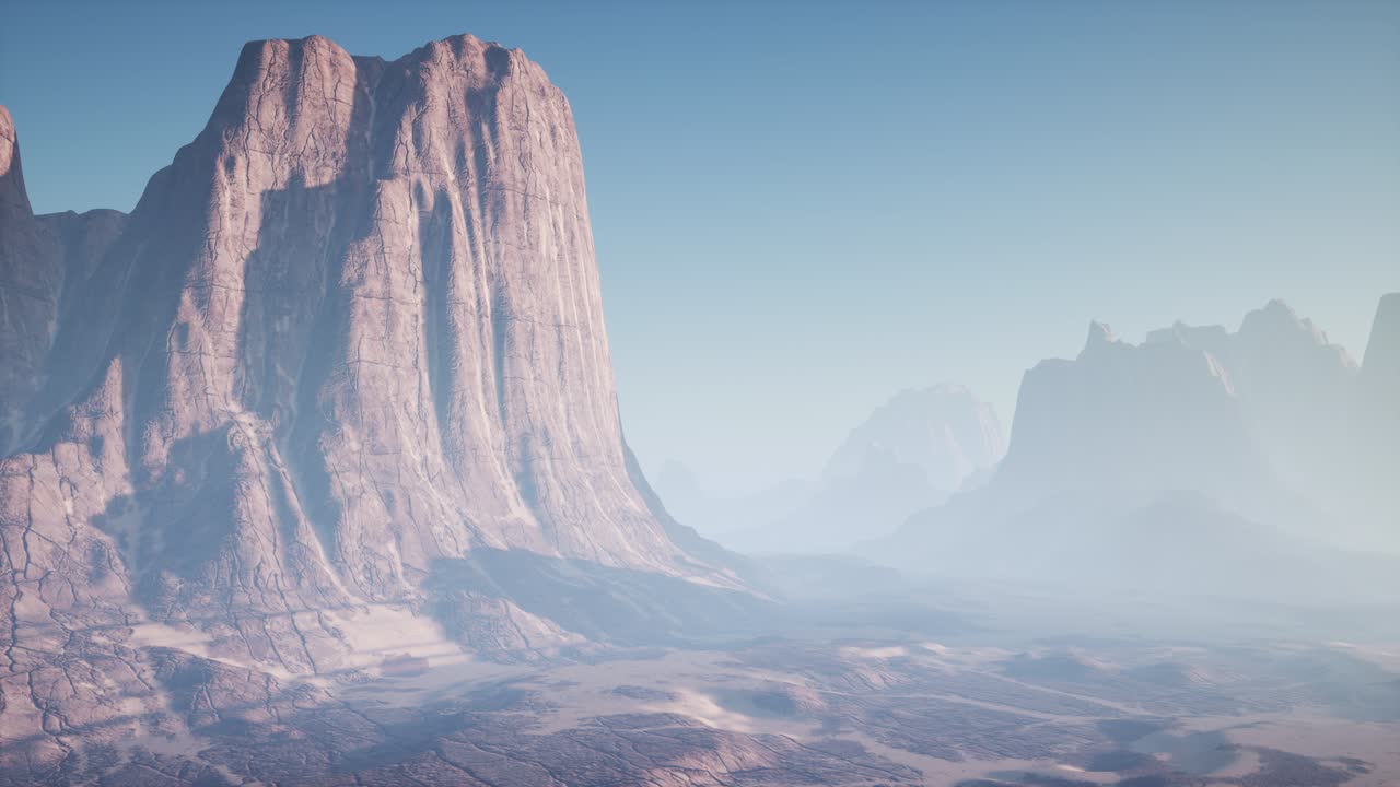 네바다 사막 의 바위 형성