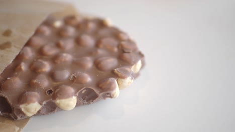 hazelnut chocolate bar