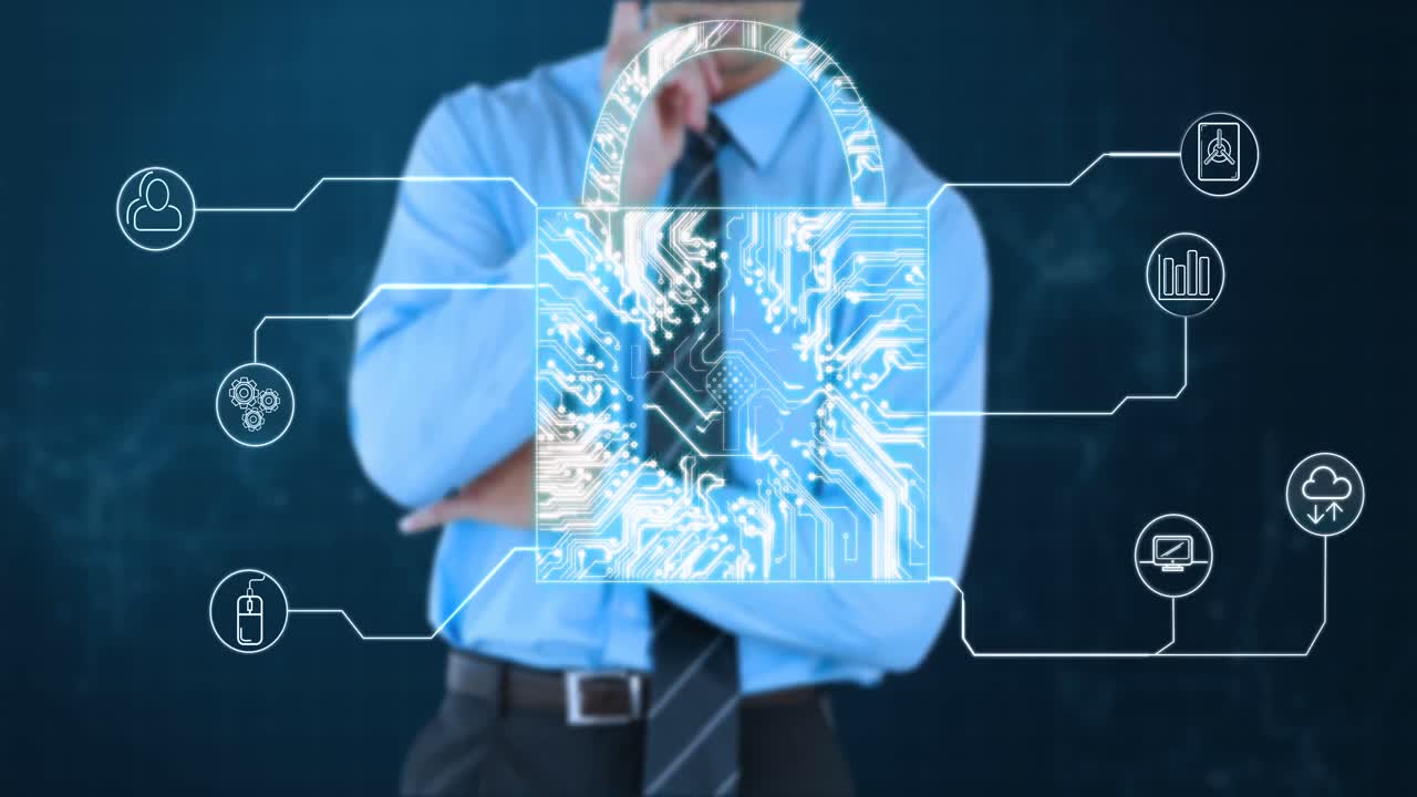 회로 연결 보안의 개념 비디오