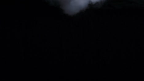 ghiaccio secco realistico nuvole di fumo nebbia